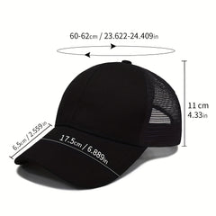 Mesh Hard Top High Hat for Women and Men