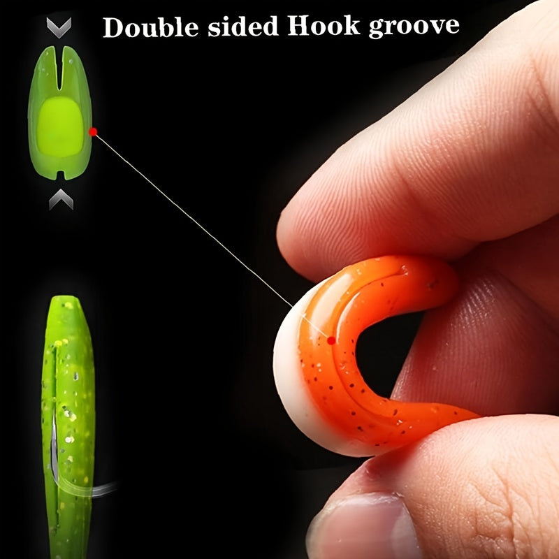 10pcs Soft Swimbaits Paddle Tail Lure for Trout Salmon Fishing Tackle
