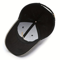 Wheat Ear Embroidery Baseball Cap Outdoor Leisure Sports Sun Cap