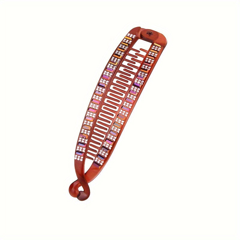 Rhinestone Fish Hair Clip Girls Hairpin