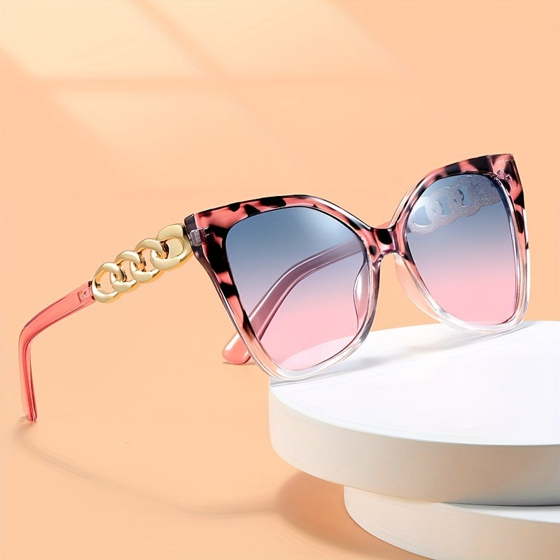Y2K Cat Eye Sunglasses Gradient UV400 Sun Shades