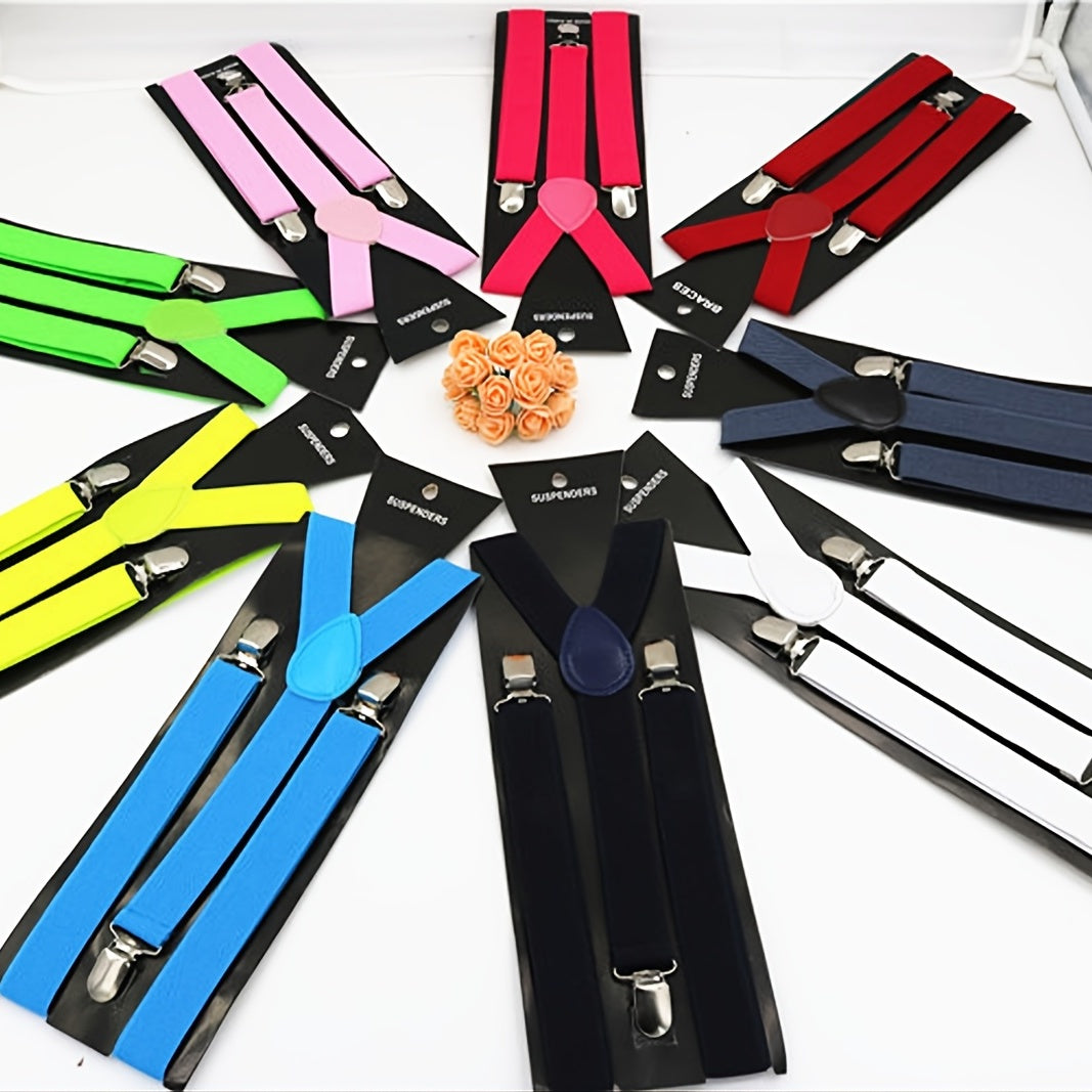 Y Shape Adjustable Elastic Suspender