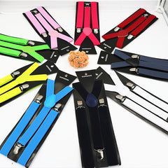 Y Shape Adjustable Elastic Suspender