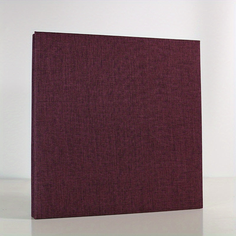 Linen Cover 25.4 cm Adhesive Photo Album 20 Pages