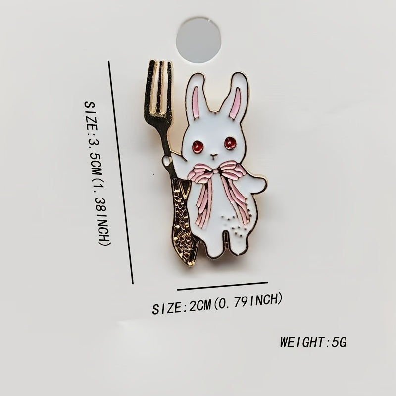 Cartoon Brooch Pin for Kids - Cute Accessory for Clothes, Bags