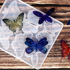 Butterfly Resin Pendant Mold for DIY Jewelry Making