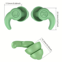 Waterproof Silicone Earplugs for Swimming Diving Surfing