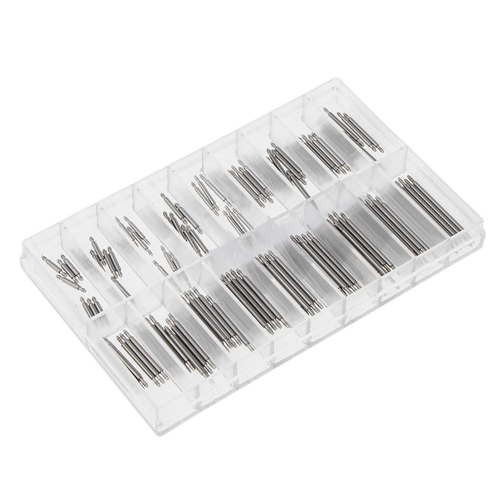 180pcs Watch Band Spring Bars Strap Link Pins Watch Repair Tools