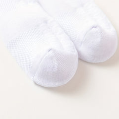 6 Pairs Men's Moisture Wicking Short Socks, Thick Padding, Deodorant Tech