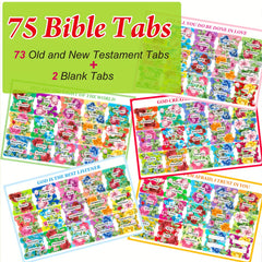 Flowers Plants Bible Tabs Laminated Index Large Print