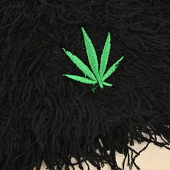 Leaf Outdoor Ear Protection Knitted Hat