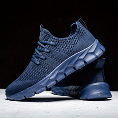 Red Lace Mesh Running Shoes for Women