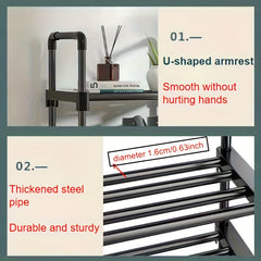 Detachable Metal Shoe Rack Organizer