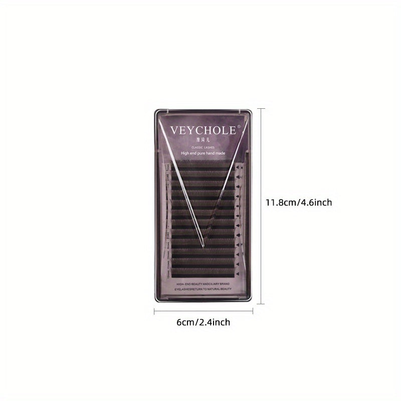 Classic Matte Individual Lashes for Natural Look