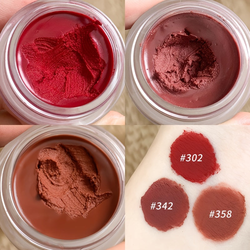 Canned Jelly Lip Mousse Matte Velvet Lip Glaze Non stick Cup Lip Tint