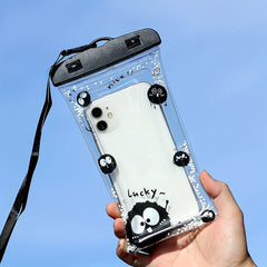 Waterproof Mobile Phone Bag Anti Sinking Airbag for 17-27cm Models