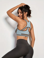 Block Running Sports Bra Anti-sagging Yoga Bra
