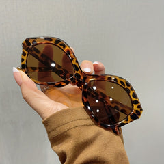 Y2K Rhombus Sunglasses Mod Gradient Anti Glare UV400