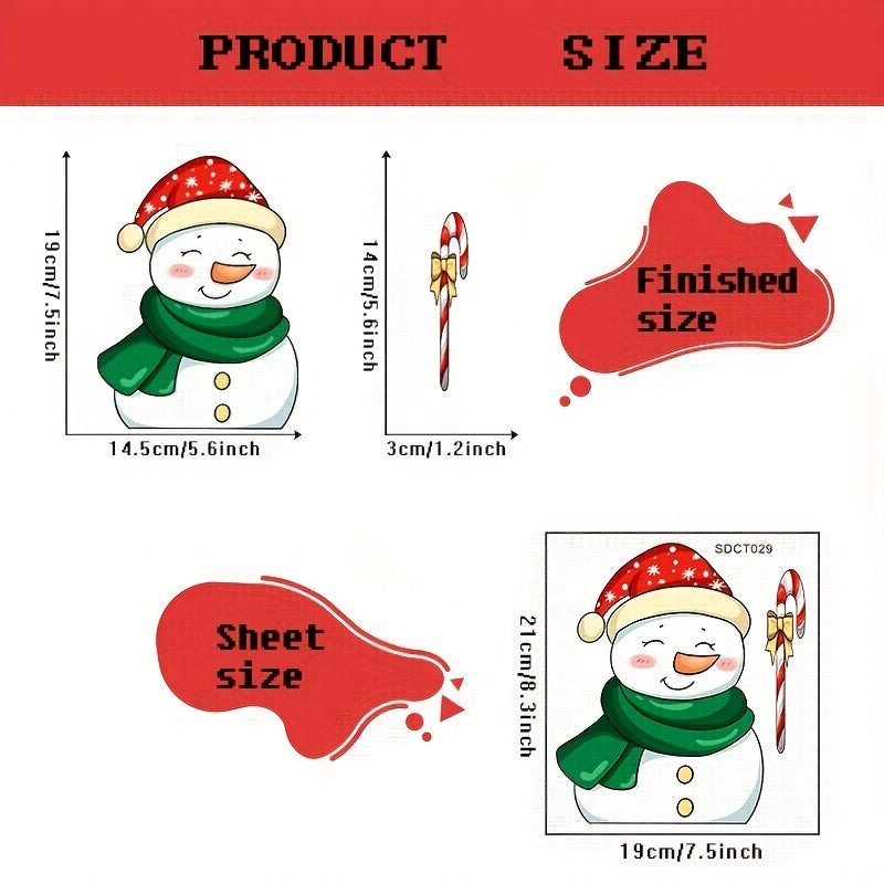 Waterproof Christmas Car Sticker PVC Reusable Wiper