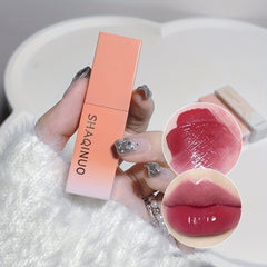 Water Light Mirror Lip Glaze Film Forming High Moisture Dewy Lips