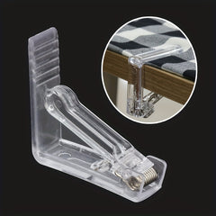 4pcs Plastic Napkin Clips Elastic Tablecloth Clip