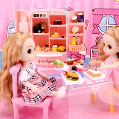 Dollhouse Furniture Fridge 1 12 Scale Realistic Kitchen Appliance Model Toy