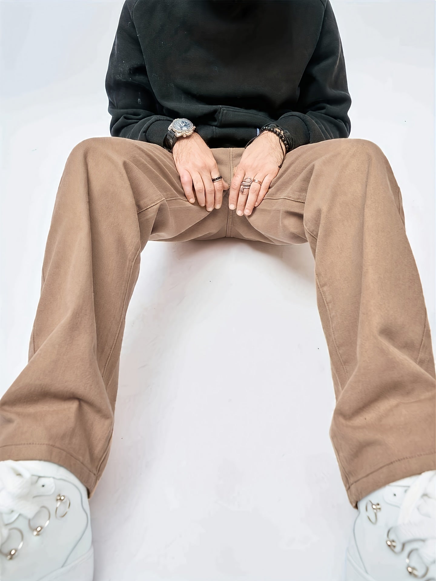 Men's Casual Straight Leg Cotton Jeans
