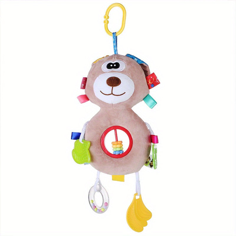 Abacus Beads Plush Doll Rattle Stroller Pendant Baby Teether Toy