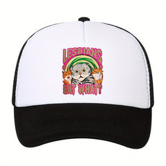 Outdoor Baseball Cap Sun Hat Mesh Breathable Dad Trucker Hat