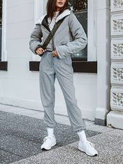Women's Drawstring Waist Joggers Casual Pants