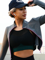 Women's Thermal Track Jacket Full Zip