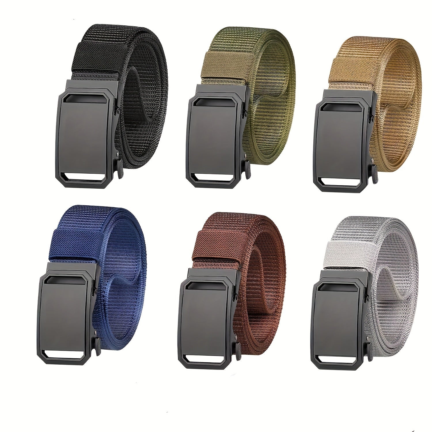 Thickened Belt With Alloy Automatic Buckle Men's Belt