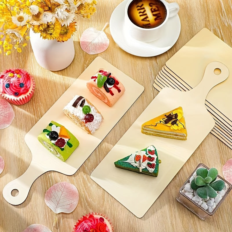 Wooden Chopboard DIY Wooden Chips Cross Border Graffiti Wooden Chips
