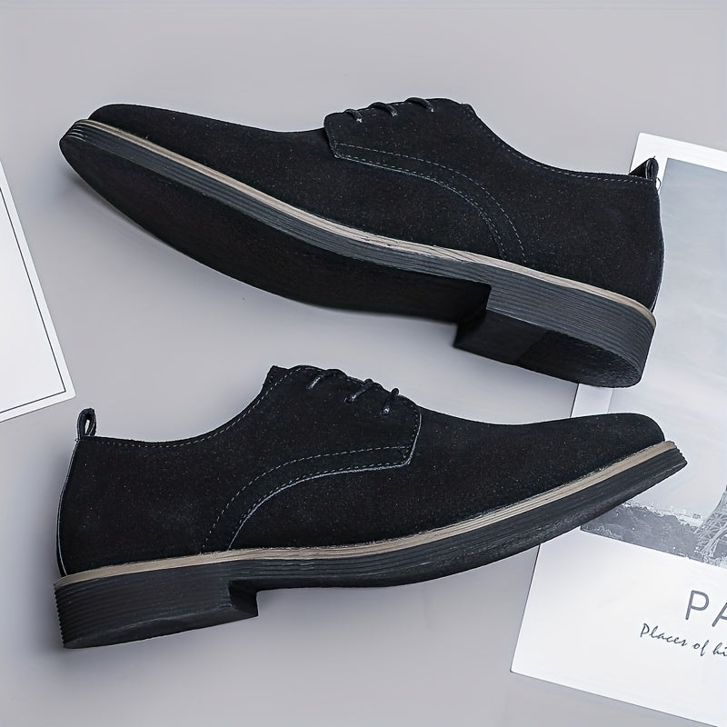 Men's Oxford Shoes British Style Wear Resistant Non Slip Dress Shoes