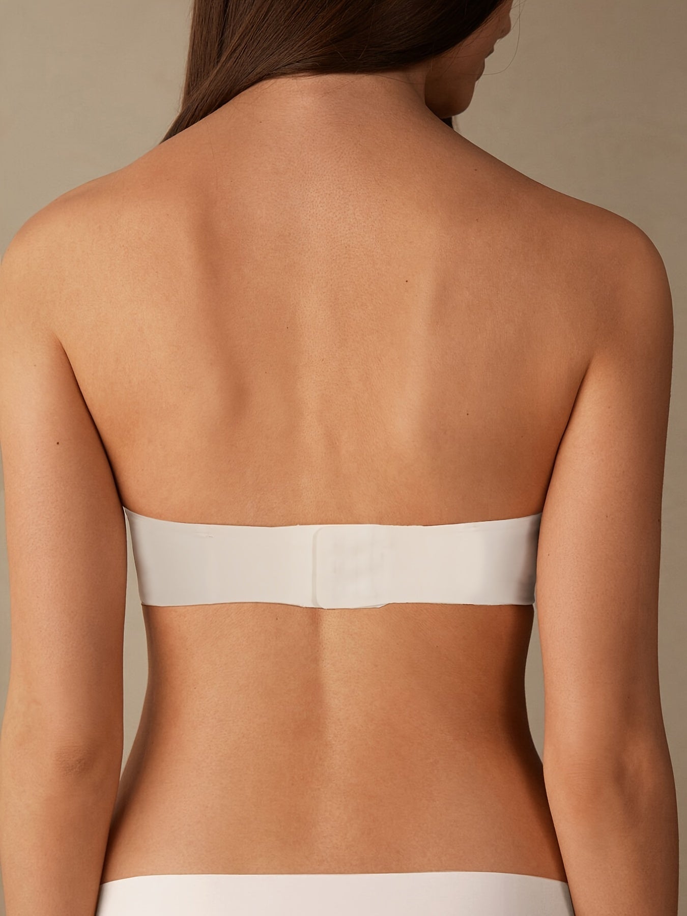 Strapless Bandeau Bra Seamless Wireless Full Coverage Bra