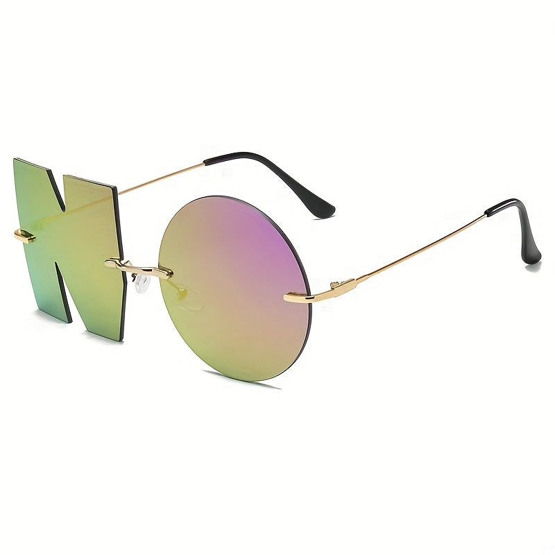 Stylish Metal Legs Men's Glasses for Daily, Travel, Party