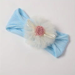 Baby Girls Mesh Flowers Headband Hair Accessories