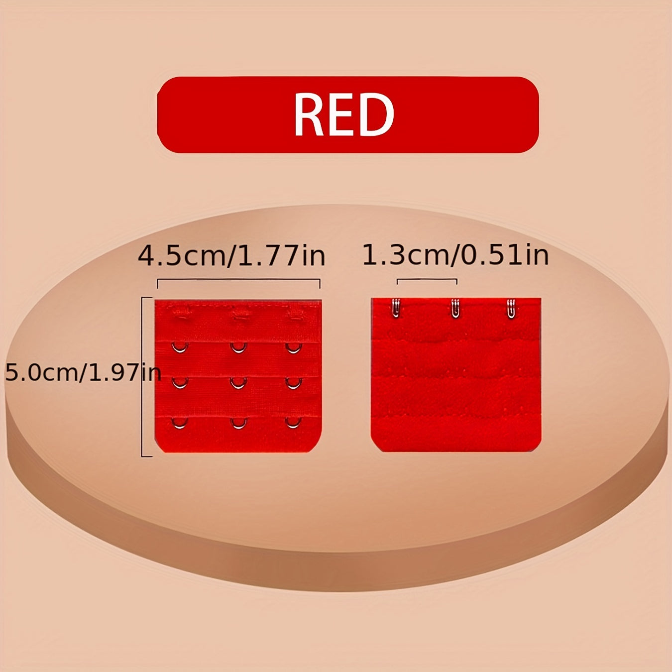Bra Extension Buckle Set Elastic Strap Extenders Women's Lingerie Accessories