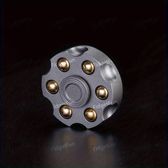 Metal Finger Spinner Adult Rotating Relax Toy Office Gift