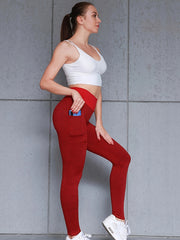 High Waist Tummy Control Yoga Pants Quick Dry Sports