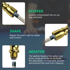 3 In 1 Snooker Billiard Pool Cue Tip Tool Repair Kit Billiard Accessories