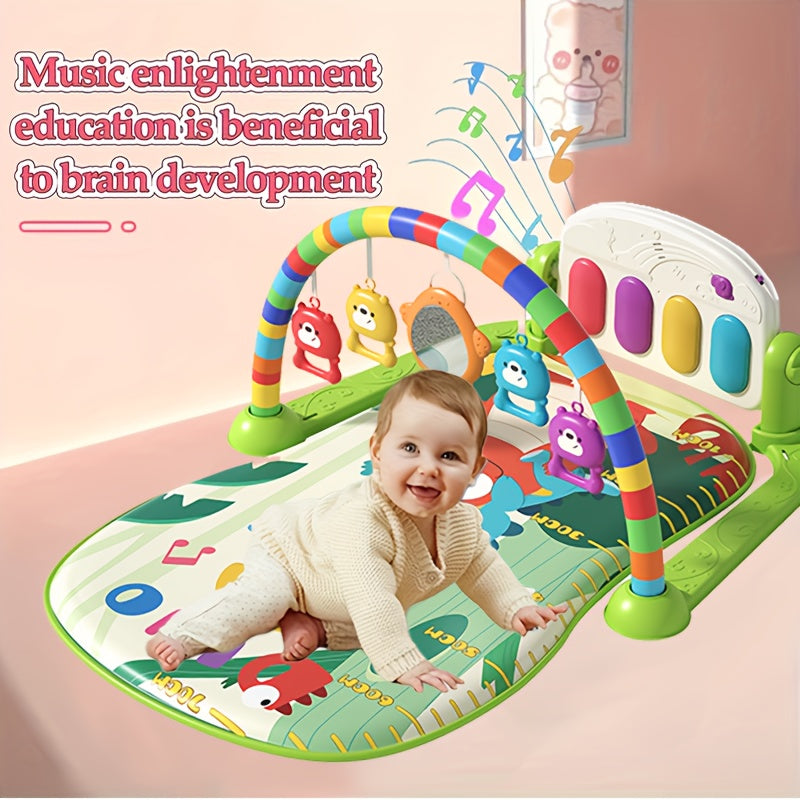5pcs Early Childhood Game Mats Set with Box and Music Pedal