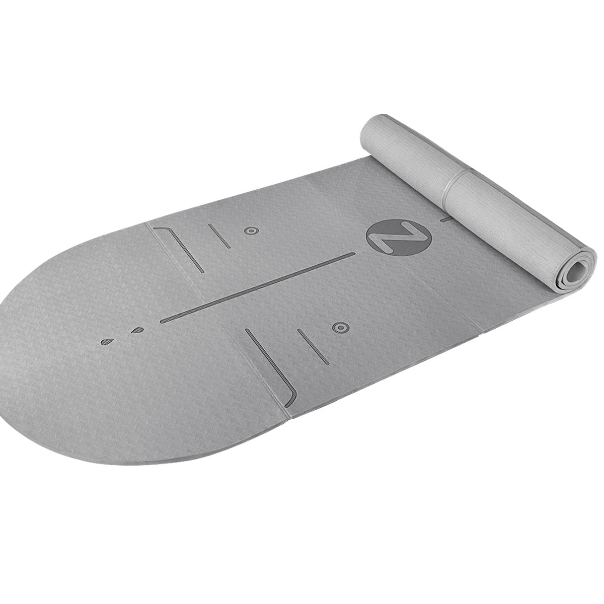 Shock Absorbing Non Slip Yoga Mat for Comfortable Workouts