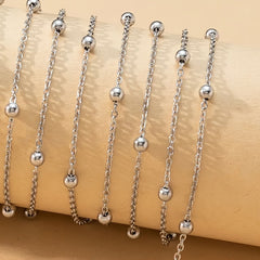 3 Meter Link Clip Beads Chains For Necklace Bracelet DIY