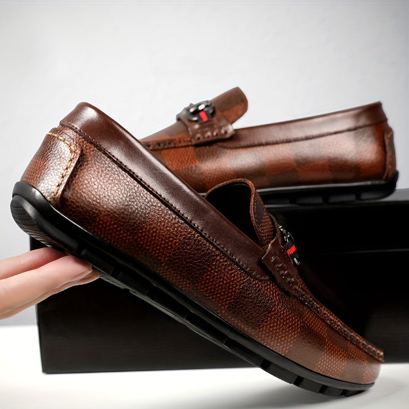 Men's Horsebit Loafers Comfy Non Slip Shoes