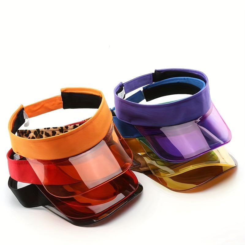 Candy Stitching Visor Hat Lightweight Running Cap