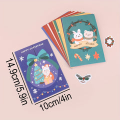 30 Christmas Decoration Cards for Friends and Relatives