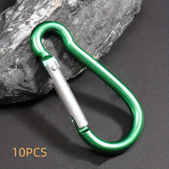 10pcs Spring Buckle for Hammocks Camping Fishing Hiking