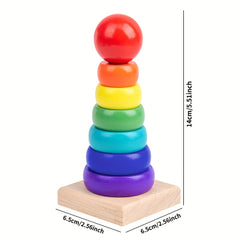 5 in 1 Montessori Wooden Toys Preschool Education Musical Xylophone Beadwork