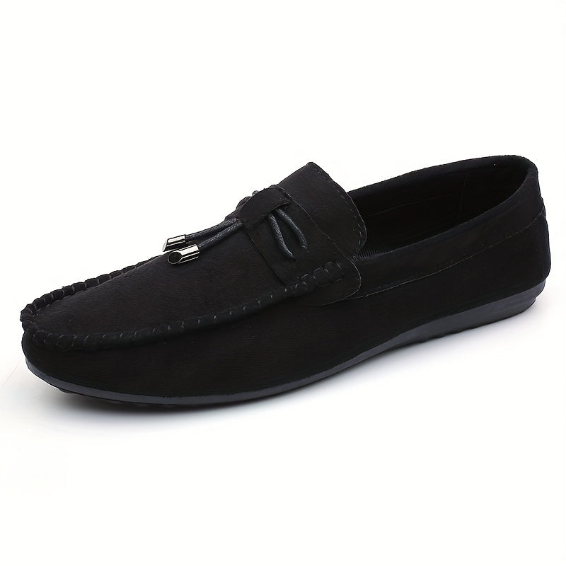 Men's Moccasin Loafer Shoes Comfy Slip On Driving Shoes